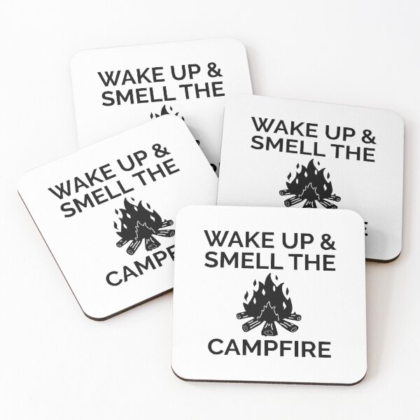 Item preview, Camping - Wake Up Smell Campfire designed and sold by EstelleStar.