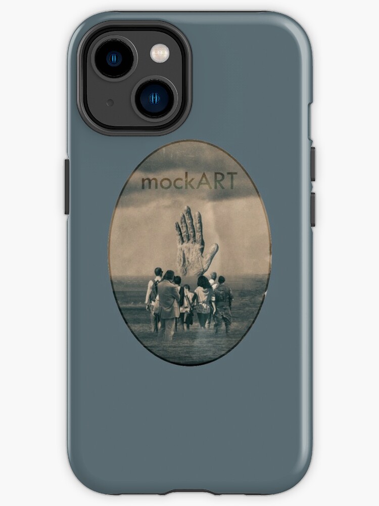 Thumbnail 1 of 4, iPhone Case, mockART - The Hand in the Water designed and sold by mockART.