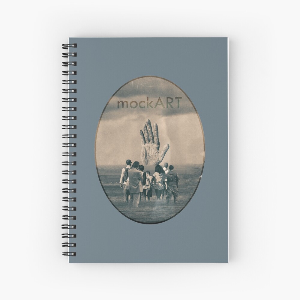Item preview, Spiral Notebook designed and sold by mockART.