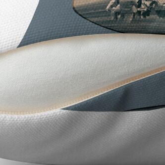 Thumbnail 2 of 3, Throw Pillow, mockART - The Hand in the Water designed and sold by mockART.