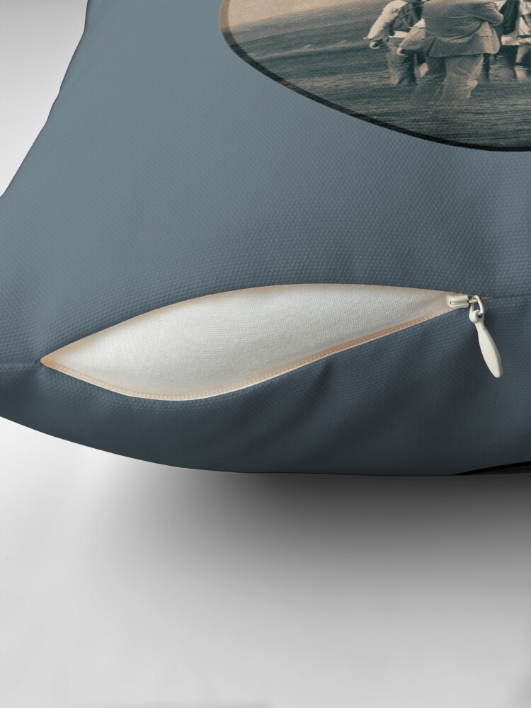 Thumbnail 2 of 4, Pillow, mockART - The Hand in the Water designed and sold by mockART.