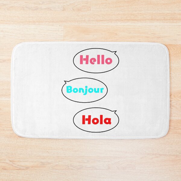 Item preview, Hello Bonjour Hola designed and sold by usernamenaijan.