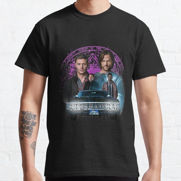 Supernatural The Roads Journey Camiseta clásica