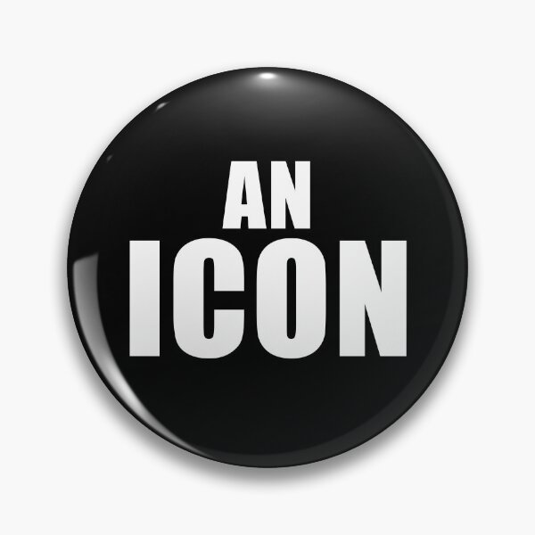 Item preview, An Icon (Black) designed and sold by quoteedesigns.