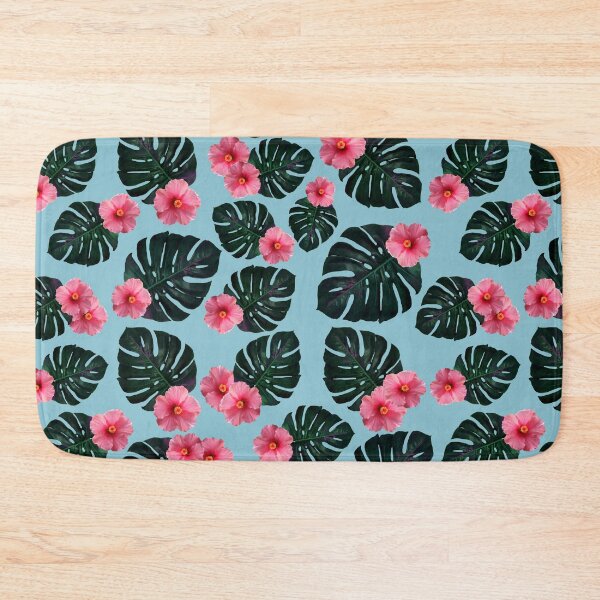 Item preview, Tropical pattern n.1 - pale blue designed and sold by Psychae.