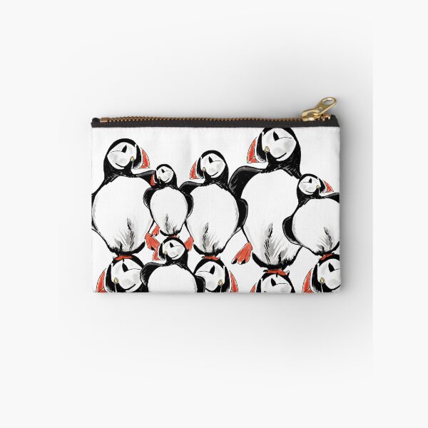 Item preview, Puffin family pattern designed and sold by KitCatCards.