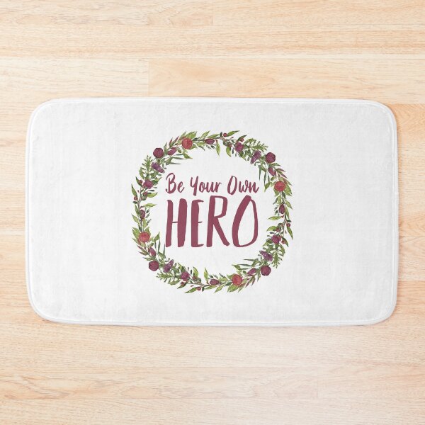 Item preview, Be Your Own Hero - Floral designed and sold by justsomethings.