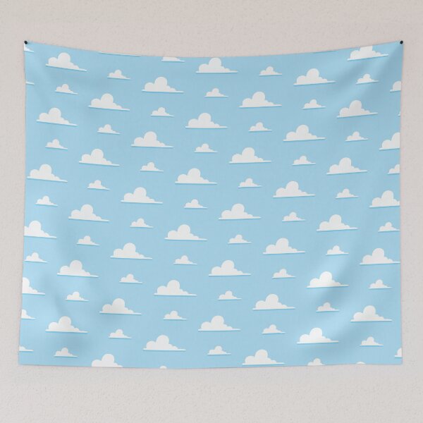 Item preview, Andy's Room Clouds designed and sold by Rainbows Galore.