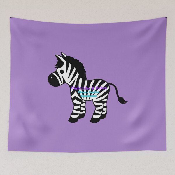 Item preview, Fight Like A Zebra - Ehlers Danlos Syndrome Awareness designed and sold by MysticalCrazy.