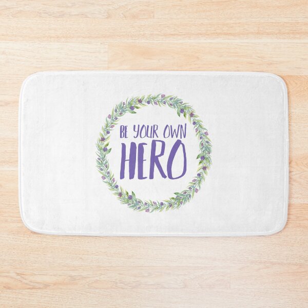 Item preview, Be Your Own Hero - Floral  designed and sold by justsomethings.