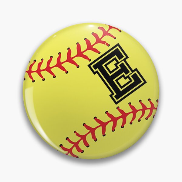 Item preview, Softball Player Gifts Jersey Name E Initial Letter "E" Monogram Personalized Back Number Ball Sport Signature Sticker Gift designed and sold by theshirtinator.