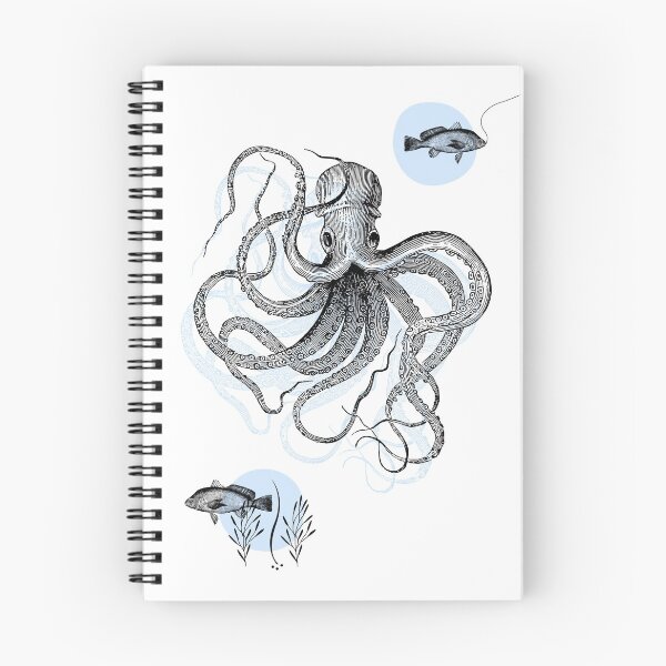 Item preview, Vintage Octopus • Nautical designed and sold by Rike Mayer.