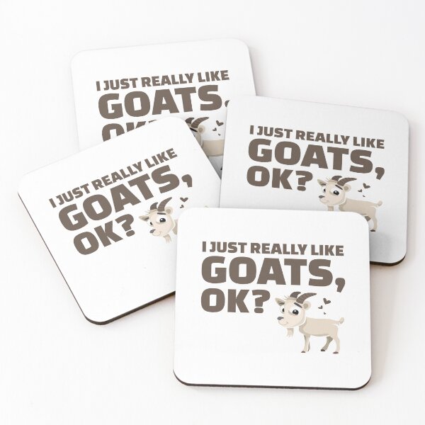Item preview, I just really like goats, OK? designed and sold by EstelleStar.