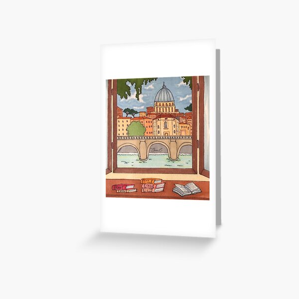 The Roman Quarantine - Er Cuppolone Greeting Card
