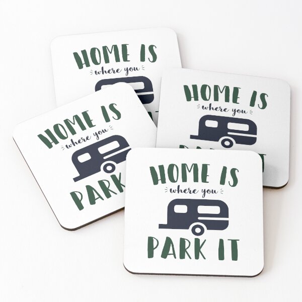 Item preview, Home is Where You Park It Camper Trailer RV designed and sold by EstelleStar.