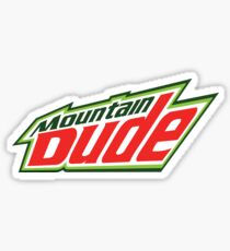 Mountain Dude Sticker