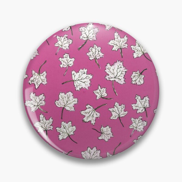 Item preview, leaves pattern - pink designed and sold by KarolinaSt.