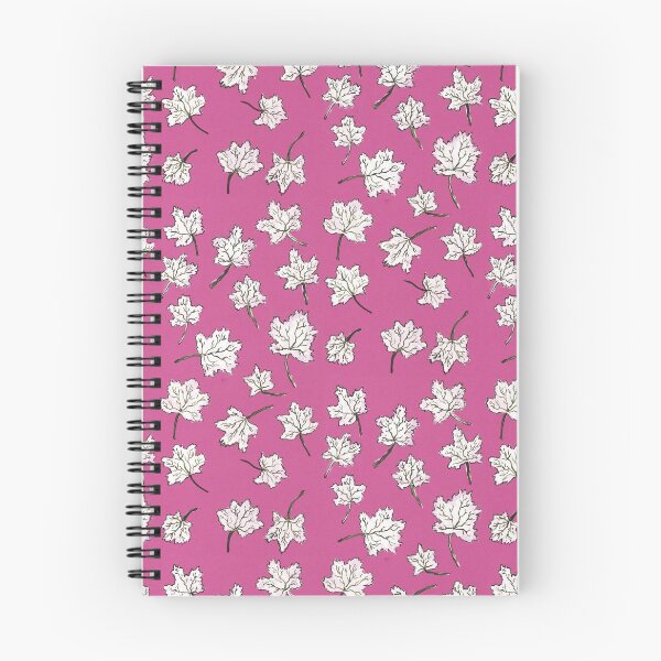 Item preview, leaves pattern - pink designed and sold by KarolinaSt.