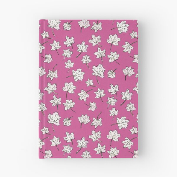 Item preview, leaves pattern - pink designed and sold by KarolinaSt.