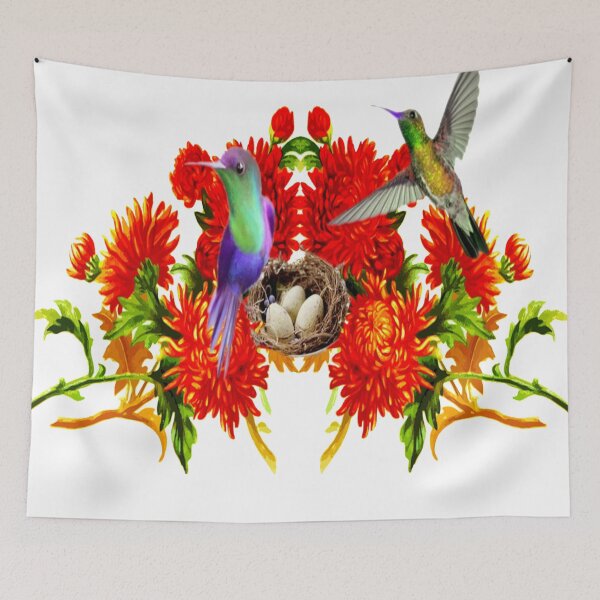 Item preview, Hummingbird family designed and sold by BellsPainting.