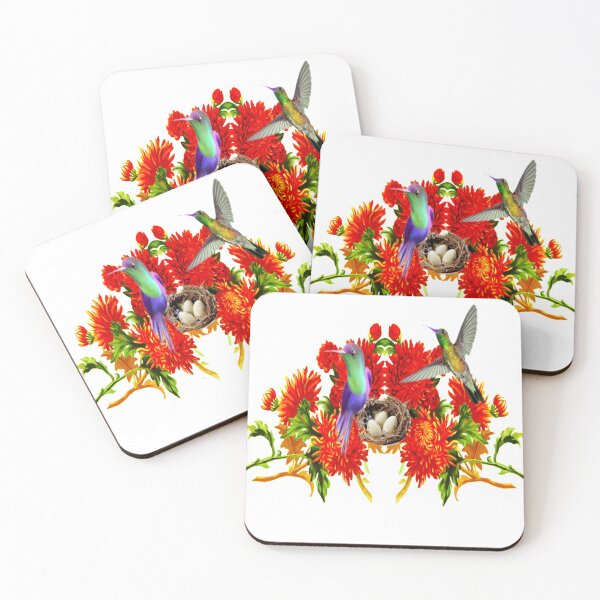 Item preview, Hummingbird family designed and sold by BellsPainting.