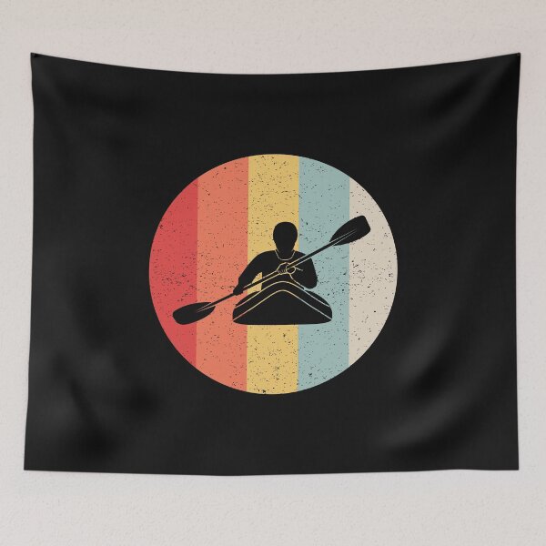 Item preview, Retro Vintage Kayaking designed and sold by EstelleStar.
