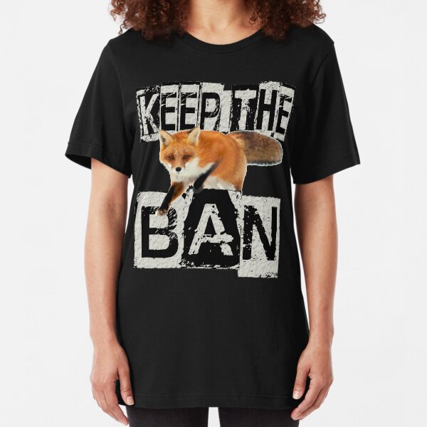 KEEP THE BAN Slim Fit T-Shirt