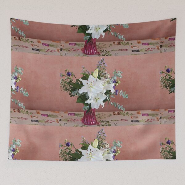Item preview, White Day Lilies designed and sold by pinkal.