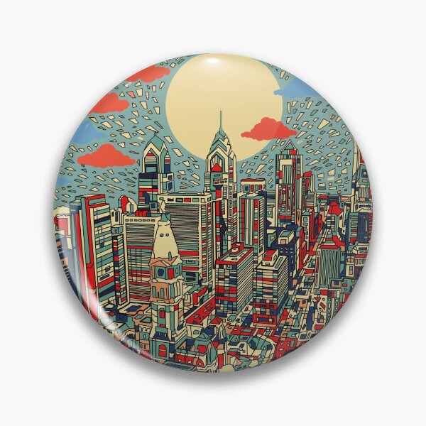 Item preview, philadelphia panorama 3 designed and sold by BekimART.