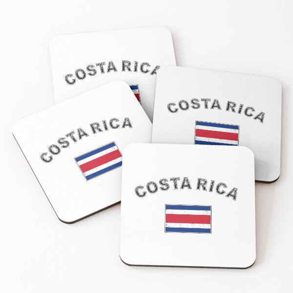 Item preview, Costa Rica flag Latin America flag designed and sold by GeogDesigns.