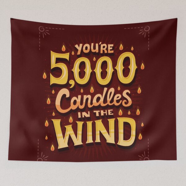 Item preview, 5000 candles designed and sold by Risa Rodil.