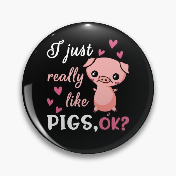 Item preview, I Just Really Like Pigs  designed and sold by underheaven.