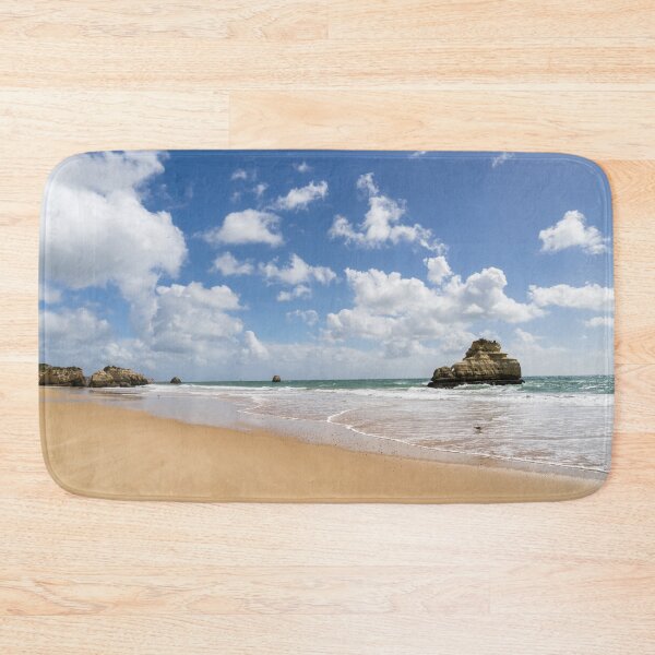 Item preview, Gold Coast Algarve Classics - Smooth Sand Seascape with Seastacks designed and sold by Georgia Mizuleva.