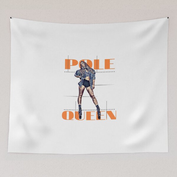 Item preview, Laura The Pole Dance Queen Attitude designed and sold by PoledanceTee.