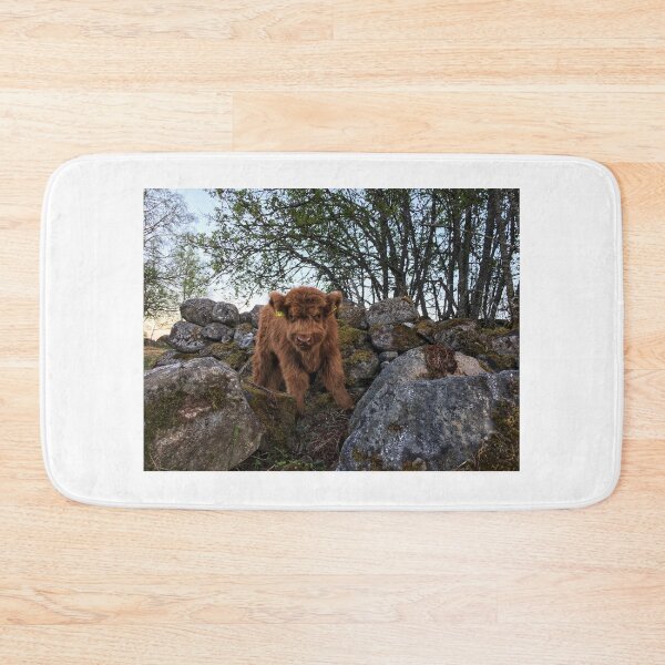 Item preview, Scottish Highland Cattle Calf 1758 designed and sold by SaarelaHighland.