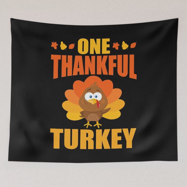 Item preview, One Thankful Turkey - Thanksgiving designed and sold by EstelleStar.