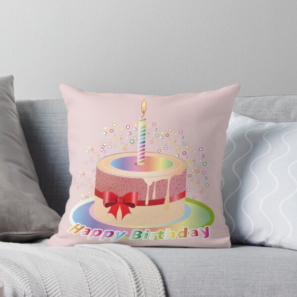 Item preview, Rainbow birthday tartlet with candle designed and sold by Kisho.