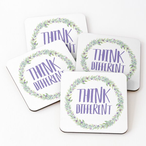 Item preview, THINK DIFFERENT - Floral designed and sold by justsomethings.
