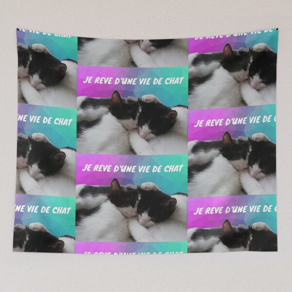 Item preview, I dream of a cat life designed and sold by MrBoutik.