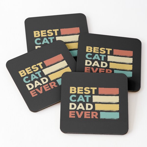 Item preview, Best Cat Dad Ever! Men & Boy Cat Owners designed and sold by EstelleStar.