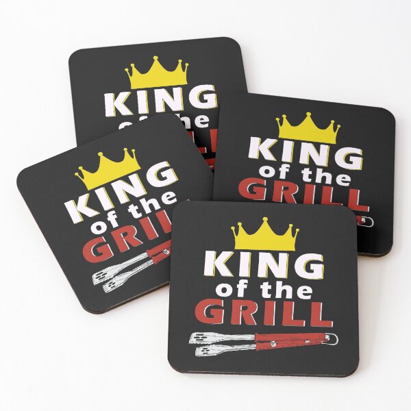 Item preview, King of the GRILL Gift for Men designed and sold by EstelleStar.