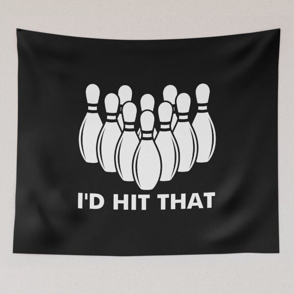Item preview, Funny Bowling, Bowl Design - I'd Hit That designed and sold by EstelleStar.
