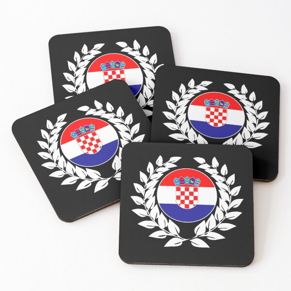 Item preview, Croatia Croatian flag flag designed and sold by GeogDesigns.