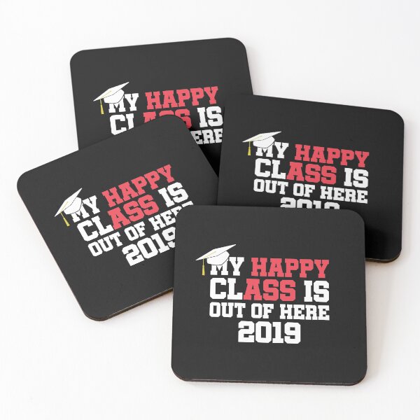 Item preview, My Happy Class 2019 Senior Graduate Funny Graduation Gift designed and sold by EstelleStar.