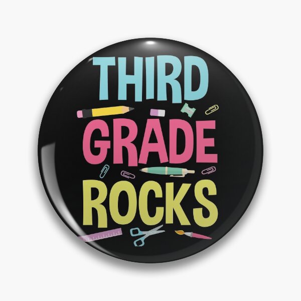 Item preview, Third, 3rd Grade Teacher Gift designed and sold by EstelleStar.