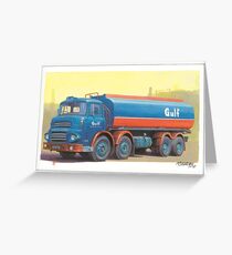 Leyland Octopus Gulf. Greeting Card