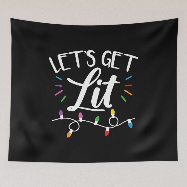 Item preview, Christmas Design - Let's Get LIT designed and sold by EstelleStar.