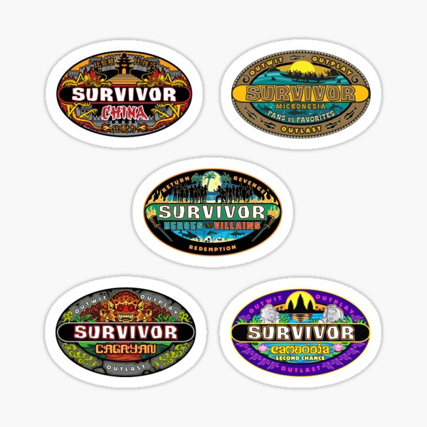 survivor favourites Sticker