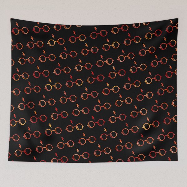 Item preview, Glasses & Lightning Bolt Wizard Boy - Red designed and sold by Rainbows Galore.