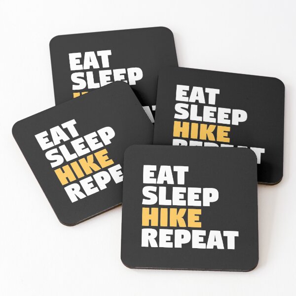 Item preview, Hiking Graphic - Eat Sleep Hike Repeat designed and sold by EstelleStar.